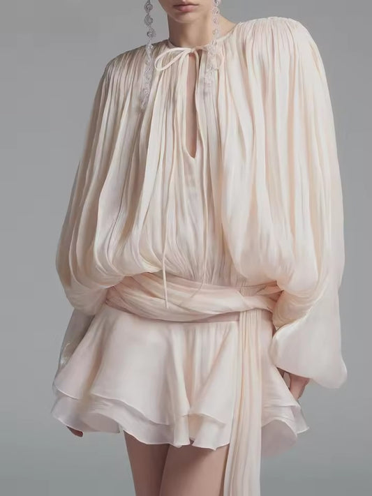 Woman 2024 Dress Polyester o Neck Other Middle Age Woven None Dresses Evening Dresses Kdr515901 Discount